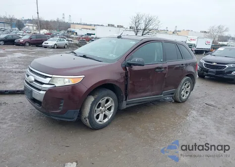 2012 Ford Edge Se z USA, uszkodzony, nr VIN 2FMDK3G99CBA18285